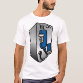 Payphone Blue Telefoon T-shirt (Voorkant)