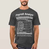 Payroll Analyst Payroll Analyst    TNutritional T-shirt (Voorkant)