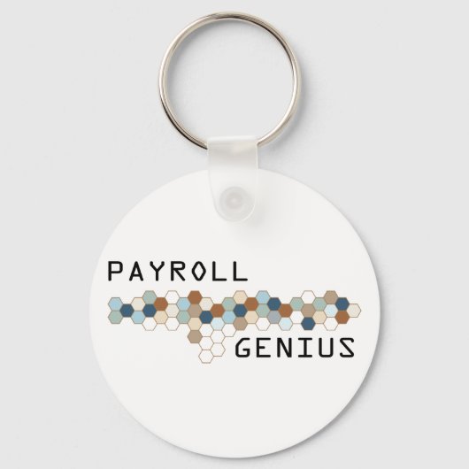 Payroll Genius Sleutelhanger (Voorkant)