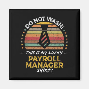 Payroll Manager Department Grappige offerte Graphi Magneet