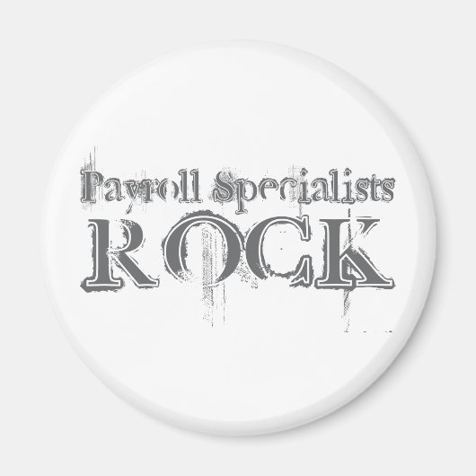 Payroll Specialisten Rock Magneet (Voorkant)