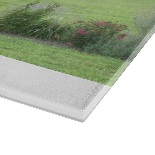 Pays 1 planche à découper en verre (Coin)