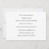 Pays Accueil Faire-part de déménagement (Dos)