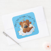 Pays Ange Ours inspirateur autocollant (Enveloppe)