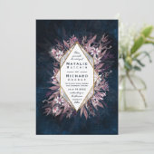 Pays art floral invitation mariage, invitation (Debout devant)