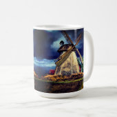 Pays-Bas Windmill Landscape Mug (Devant droit)