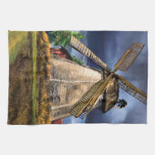 Pays-Bas Windmill Serviette de cuisine (Horizontal)