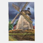Pays-Bas Windmill Serviette de cuisine (Vertical)