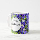 Pays Bluebonnet Fleurs sauvages Chine Mug (Devant gauche)
