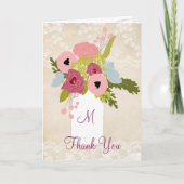 Pays Burlap Denton Mason Jar Merci (Devant)