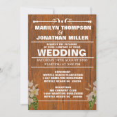 Pays chic Faire-part de mariage (Devant)