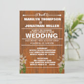 Pays chic Faire-part de mariage (Debout devant)