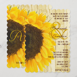 Pays Chic Grange Faire-part de mariage de tourneso