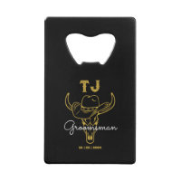 Pays Cowboy Personnalisé Groomsmen Monogramme