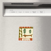 Pays Dachshund Magnet (In Situ (Lave-vaisselle))
