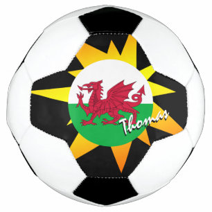 Pays de Galles Football & Welsh Flag / BANG