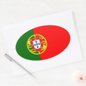 Pays du pavillon portugais autocollant | Drapeau d (Enveloppe)