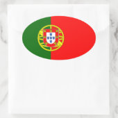 Pays du pavillon portugais autocollant | Drapeau d (Sac)