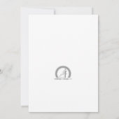 Pays Faire-part de mariage occidentale (Dos)