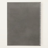 Pays Floral Moderne Nom photo personnalisé (Dos)