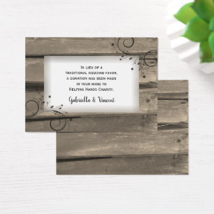 Pays Grange Fleurs de bois Mariage Charité Favoris