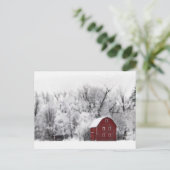 Pays hiver, carte postale (Debout devant)