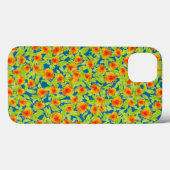 Pays Marigolds sur Coque bleu-Mate coque ipad (Verso (horizontal))