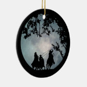 Pays Occidental Cowboy Noël Ornement (Droite)