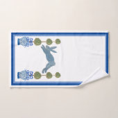 Pays opiacé Lapin Français Lapin (Serviette à main)