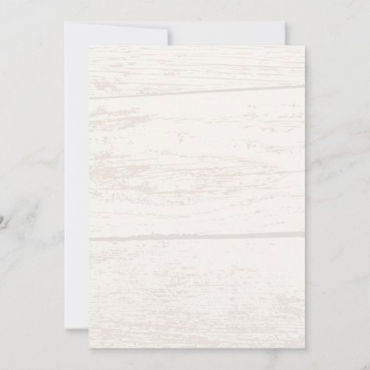 Pays Ouest Enregistrer la date Faire-part de maria (Dos)