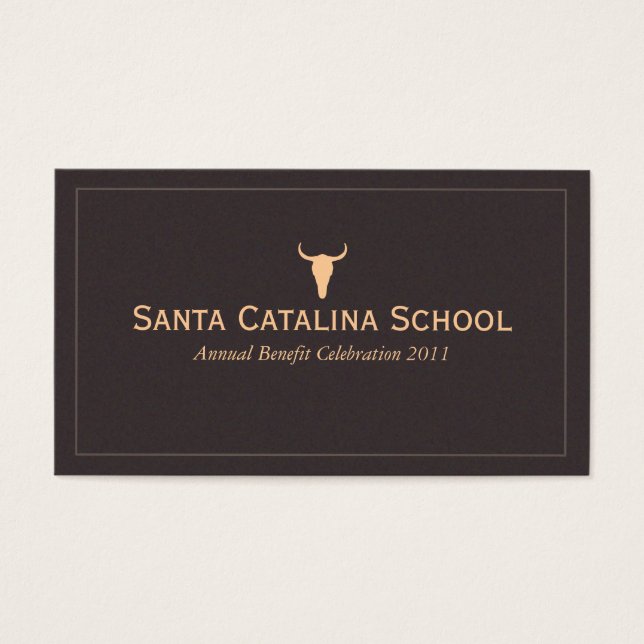 Pays Ouest Longhorns Bull Skull Cowboy Cadeaux (Devant)