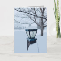 Pays paysage hiver neige scène avec poteau