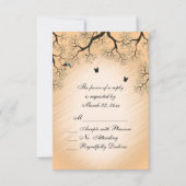 Pays Pêche Thème Mariage RSVP (Devant)
