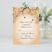 Pays Pêche Thème Mariage RSVP (Debout devant)