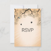 Pays Pêche Thème Mariage RSVP (Dos)