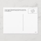 Pays Picket de Noël Camion Carte postale de Noël (Dos)