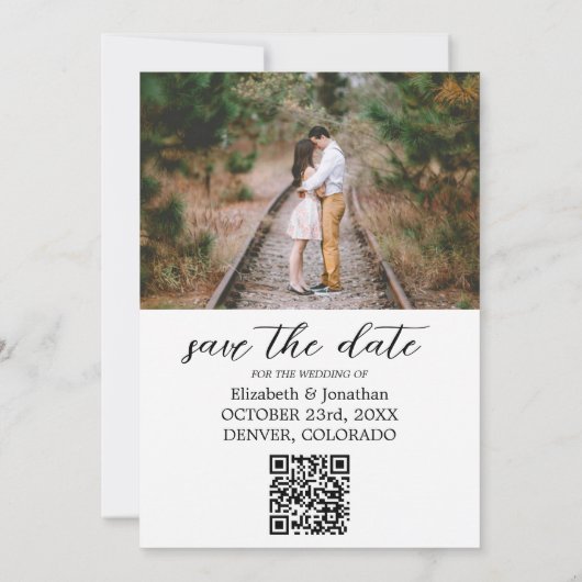 Pays Rustique Enregistrer La Carte Date (Dos)