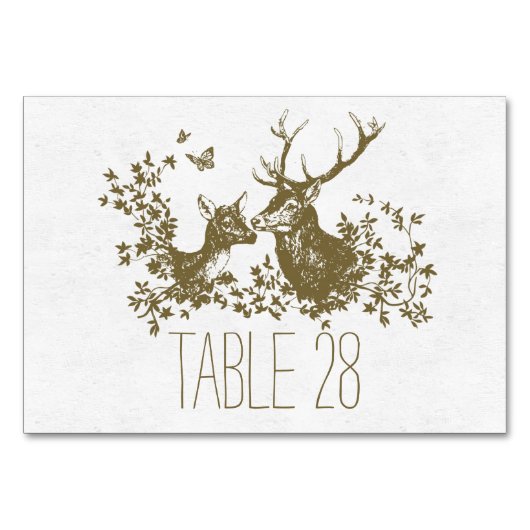Pays rustique mariage carte numéro de table avec c (Dos)
