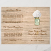 Pays Rustique Mason Jar Hydrangea Programme (Devant)