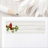 Pays Rustique Pays Étiquette de adresse (En situation)