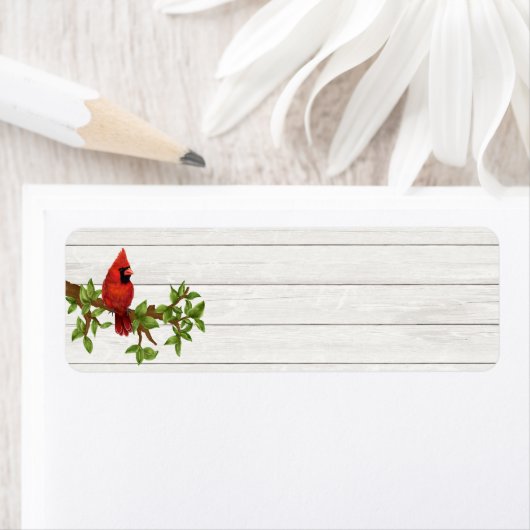 Pays Rustique Pays Étiquette de adresse (En situation)