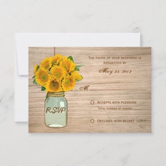 Pays Rustique Pot de Fleurs de Tournesol RSVP (Devant)