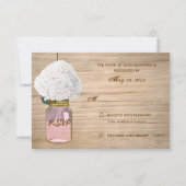 Pays Rustique Pot Mason Hydrangea RSVP (Devant)