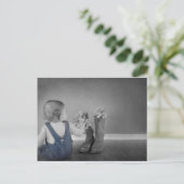 Pays Thème Baby shower Invitation (Debout devant)