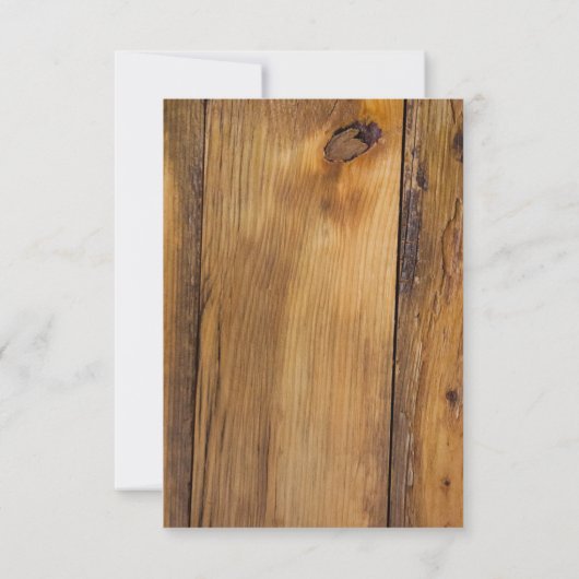 Pays Tournesol Occidental Mariage RSVP Réponse (Dos)