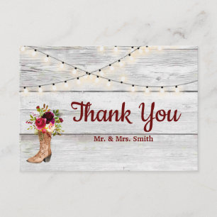 Pays Western Boot Boho Rustique Marsala Merci