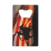 Pays Western Cowboy et drapeau (Devant)