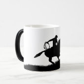 Pays Western Cowboy Horse Roping Coffee Mug (Devant gauche)