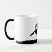 Pays Western Cowboy Horse Roping Coffee Mug (Gauche)