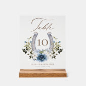 Pays Western Horseshoe Aquarelle Floral Crest (Recto)